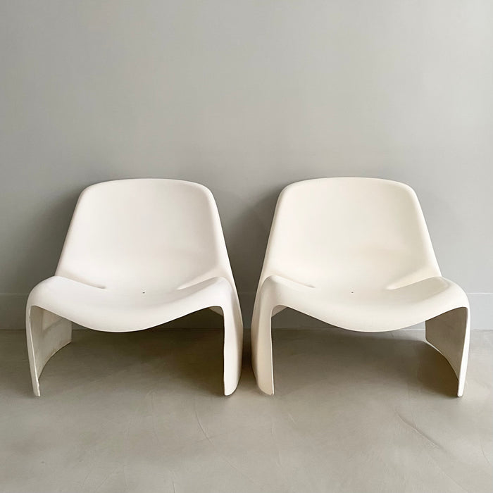 fauteuil luigi colani (x2)